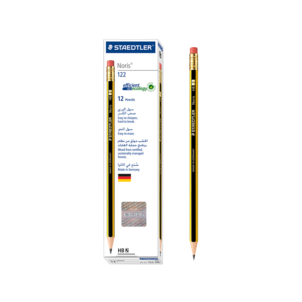 STAEDTLER ΜΟΛΥΒΙ ΓΟΜΟΛΑΣΤΙΧΑ NORIS 122 ΗΒ