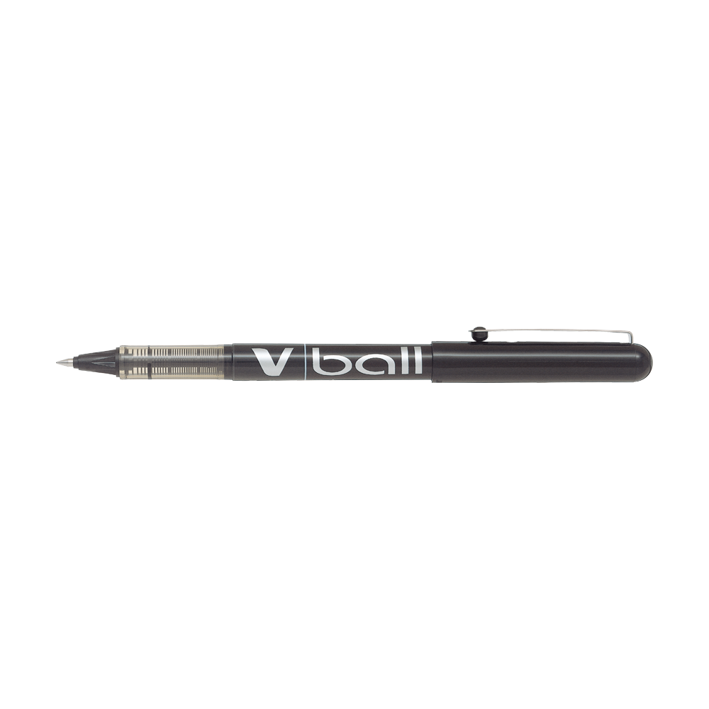 PILOT ΣΤΥΛΟ ΥΓΡΗΣ ΜΕΛΑΝΗΣ V-BALL 0.5mm FINE ΜΑΥΡΟ
