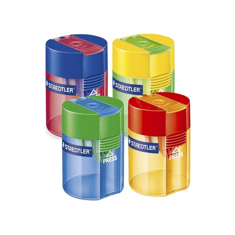 STAEDTLER ΞΥΣΤΡΑ ΒΑΡΕΛΑΚΙ ΜΟΝΗ ΠΛΑΣΤΙΚΗ 4 ΧΡΩΜΑΤΩΝ