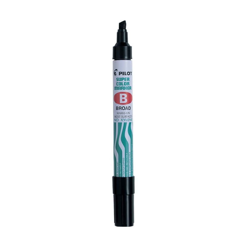 PILOT ΜΑΡΚΑΔΟΡΟΣ ΑΝΕΞΙΤΗΛΟΣ SUPER COLOR SCA BROAD ΜΑΥΡΟ