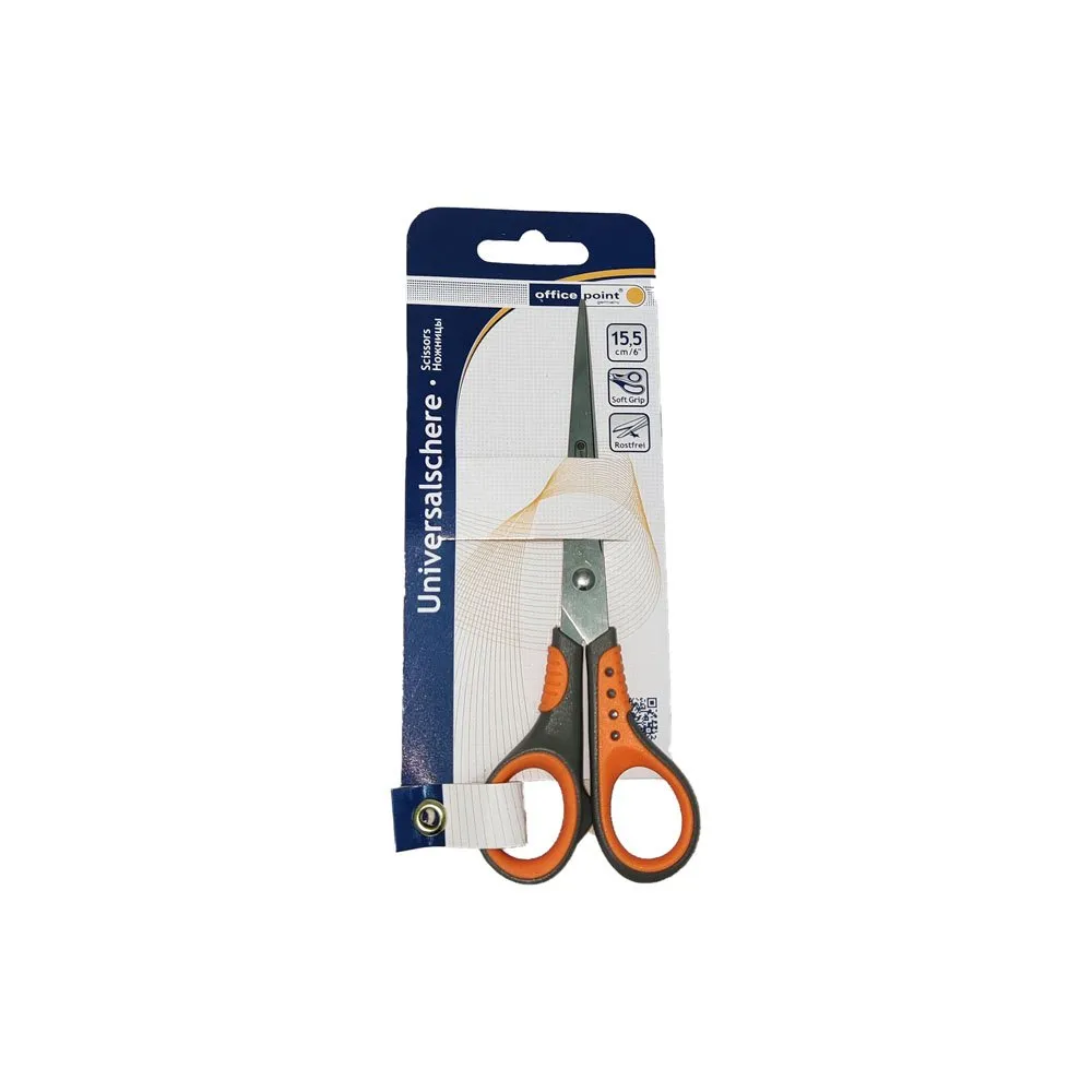 OFFICE POINT ΨΑΛΙΔΙ PREMIUM ΜΕ GRIP 15.5cm ΚΑΙ ΛΕΠΙΔΑ 6cm