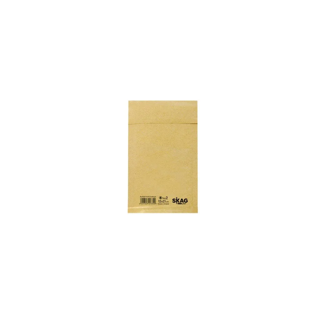 SKAG ΦΑΚΕΛΟΣ KRAFT ΜΕ ΚΥΨΕΛΕΣ ΑΕΡΑ 12Χ21cm N.2