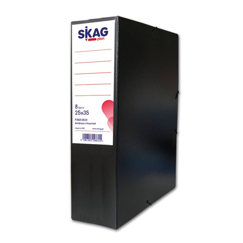 SKAG FIBER ΚΟΥΤΙ ΡΑΧΗ 8CM ΜΑΥΡΟ