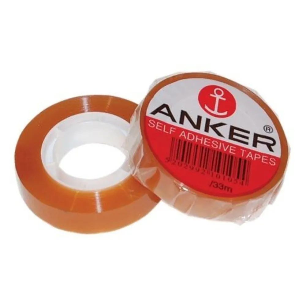 ANKER ΣΕΛΟΤΕΙΠ-ΚΟΛΛΗΤΙΚΗ ΤΑΙΝΙΑ 15mmx33m ΔΙΑΦΑΝΕΣ