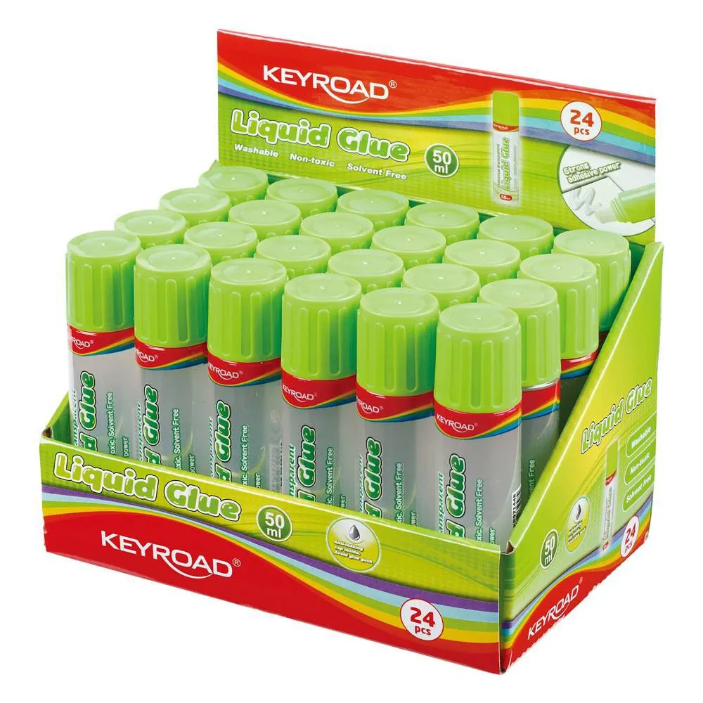 KEYROAD LIQUID GLUE ΔΙΑΦΑΝΗΣ ΚΟΛΛΑ 50ml