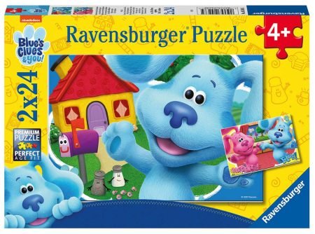 RAVENSBURGER ΤΑ ΣΤΟΙΧΕΙΑ ΤΗΣ ΜΠΛΟΥ ΣΕΤ 2 ΠΑΖΛ ΑΠΟ 24 ΚΟΜΜΑΤΙΑ