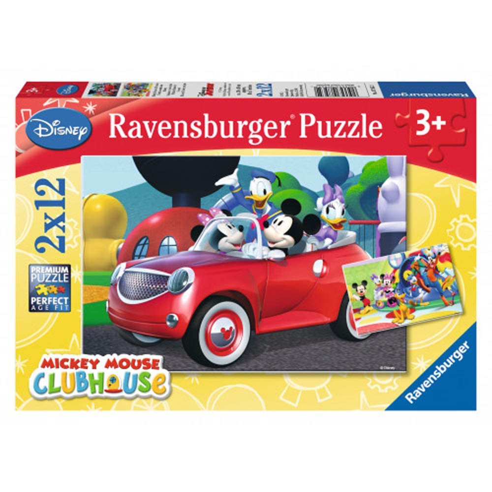 RAVENSBURGER ΜΙΚΥ ΜΙΝΙ ΚΑΙ ΦΙΛΟΙ ΣΕΤ 2 ΠΑΖΛ ΑΠΟ 12 ΚΟΜΜΑΤΙΑ