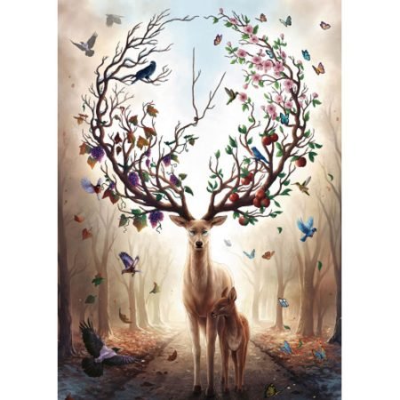RAVENSBURGER JOJOES ART ΜΑΓΙΚΑ ΕΛΑΦΙΑ 1000 ΚΟΜΜΑΤΙΑ - Image 2