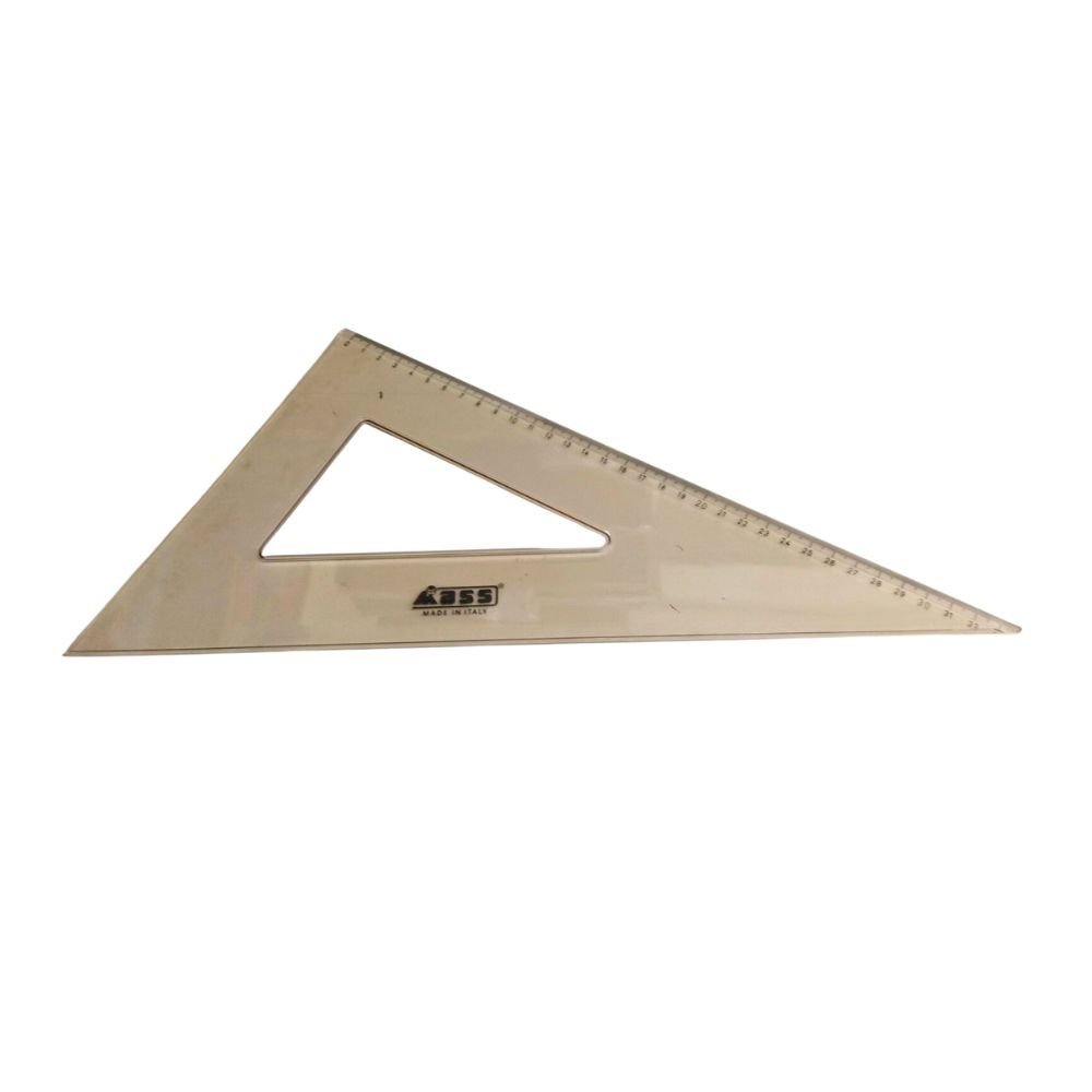 MASS ΠΛΑΣΤΙΚΟ ΤΡΙΓΩΝΟ 40cm 60°-30°