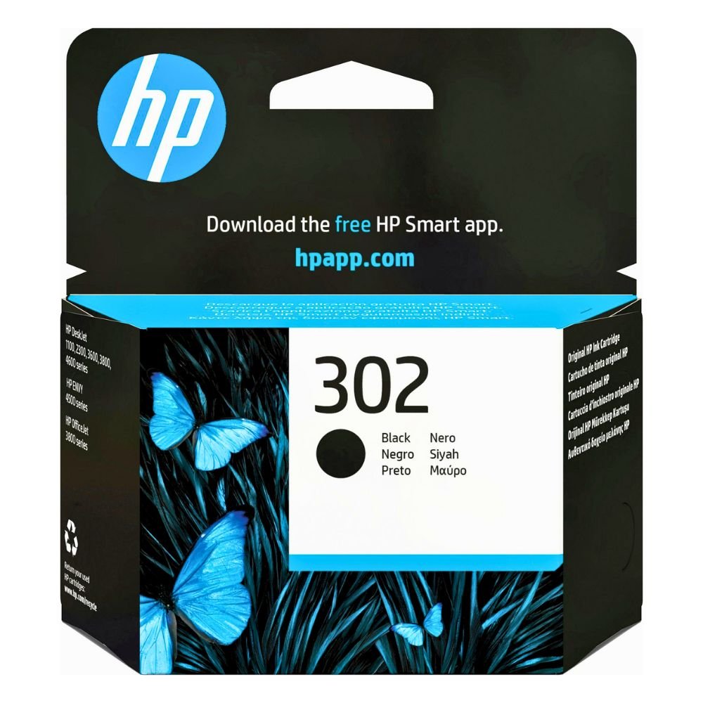 HP ΜΕΛΑΝΙ INKJET Nο 302 BLACK