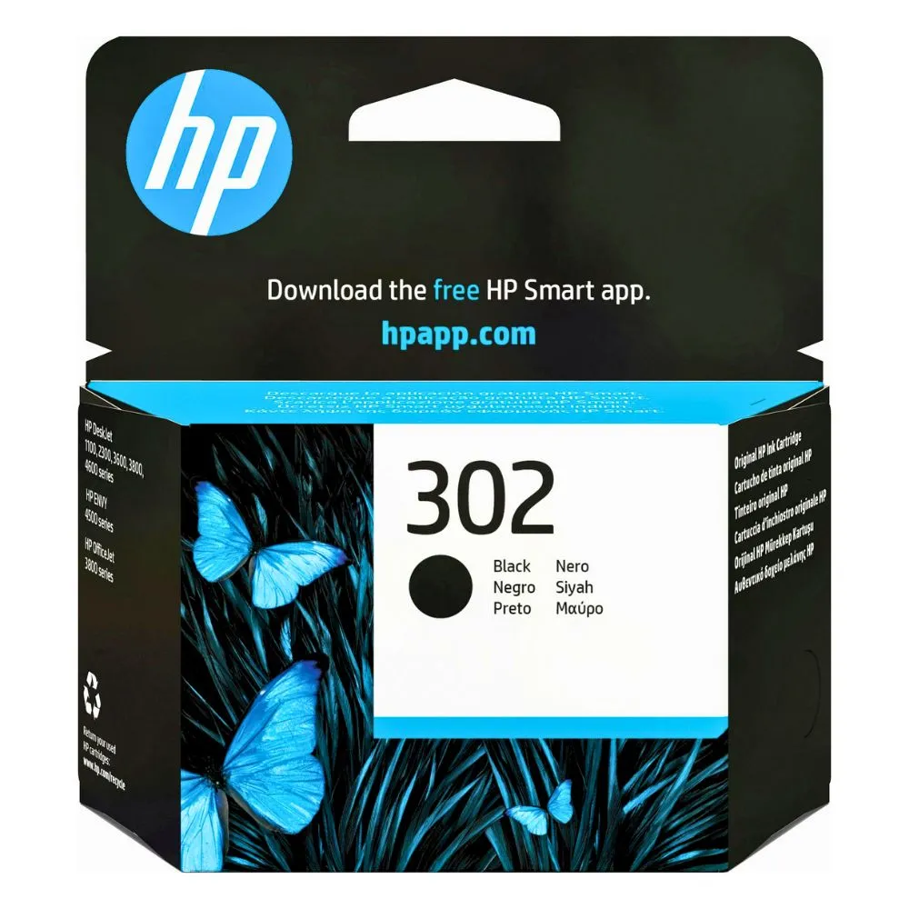 HP ΜΕΛΑΝΙ INKJET Nο 302 BLACK