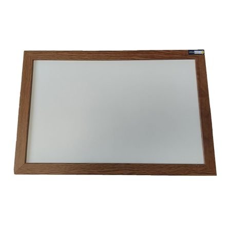 OFFICE POINT ΑΣΠΡΟΠΙΝΑΚΑΣ ΜΕ ΞΥΛΙΝΟ ΠΛΑΙΣΙΟ MDF 30Χ45