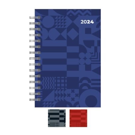 TΗΕ WRITING FIELDS ΗΜΕΡΗΣΙΟ ΗΜΕΡΟΛΟΓΙΟ ΣΠΙΡΑΛ 17X25 ΜΑΥΡΟ