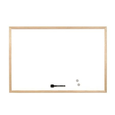 DESCRIBO ΠΙΝΑΚAΣ ΜΑΡΚΑΔΟΡΟΥ ΜΑΓΝΗΤΙΚΟΣ 40Χ60cm ΞΥΛΙΝΟ ΠΛΑΙΣΙΟ