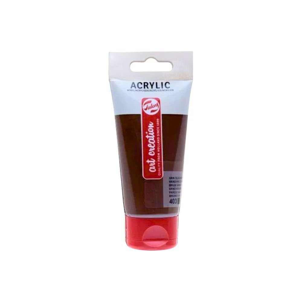 TALENS ΧΡΩΜΑΤΑ ΑΚΡΥΛΙΚΑ ART CREATION 75ml VANDYKE BROWN