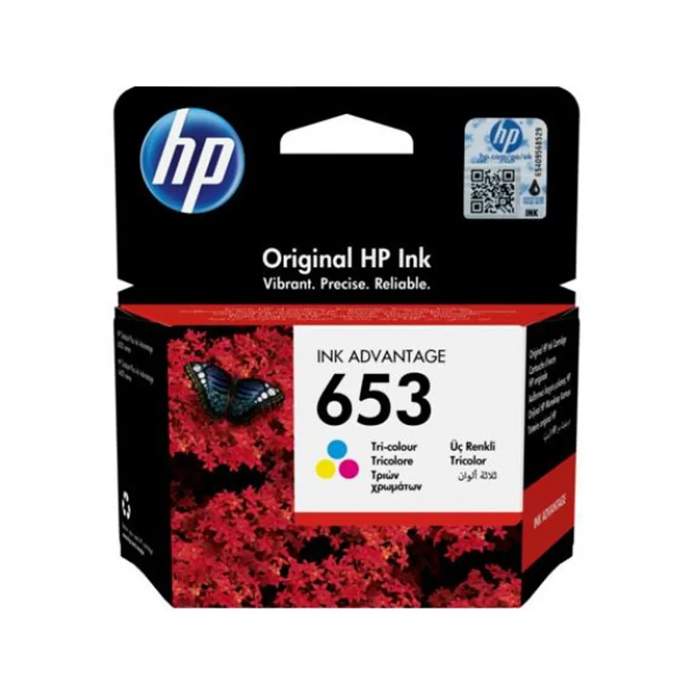 HP ΜΕΛΑΝΙ INKJET Nο 653 COLOR