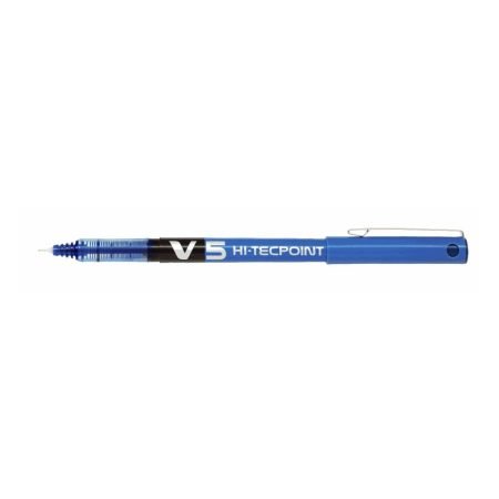 PILOT ΣΤΥΛΟ ΥΓΡΗΣ ΜΕΛΑΝΗΣ V5 HI-TECPOINT 0.5mm ΜΠΛΕ