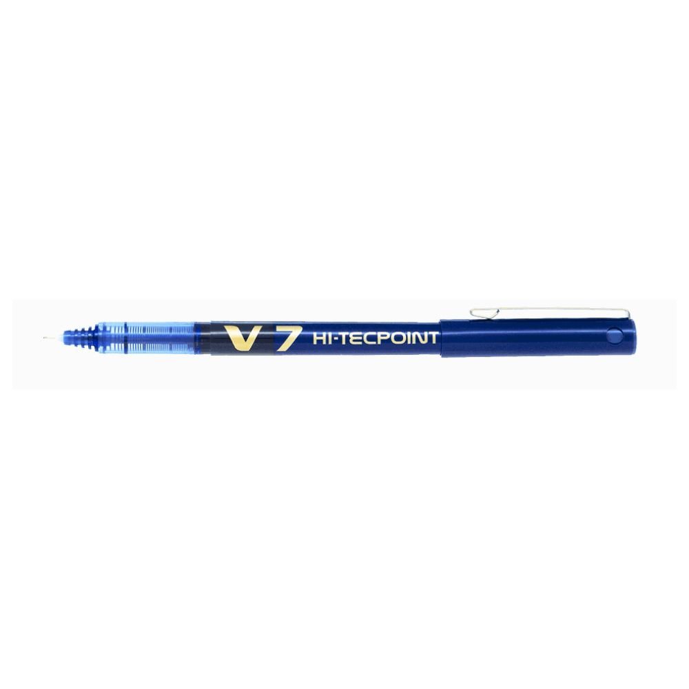 PILOT ΣΤΥΛΟ ΥΓΡΗΣ ΜΕΛΑΝΗΣ V7 HI-TECPOINT 0.7mm ΜΠΛΕ