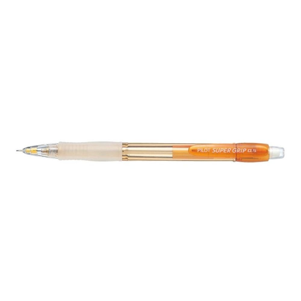 PILOT ΜΟΛΥΒΙ ΜΗΧΑΝΙΚΟ SUPER GRIP 0.5m NEON ΠΟΡΤΟΚΑΛΙ