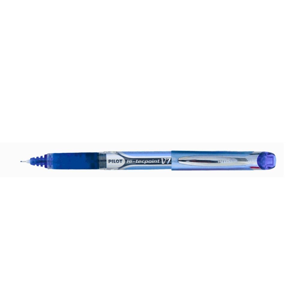 PILOT ΣΤΥΛΟ ΥΓΡΗΣ ΜΕΛΑΝΗΣ HI-TECPOINT V7 GRIP 0.7mm ΜΠΛΕ
