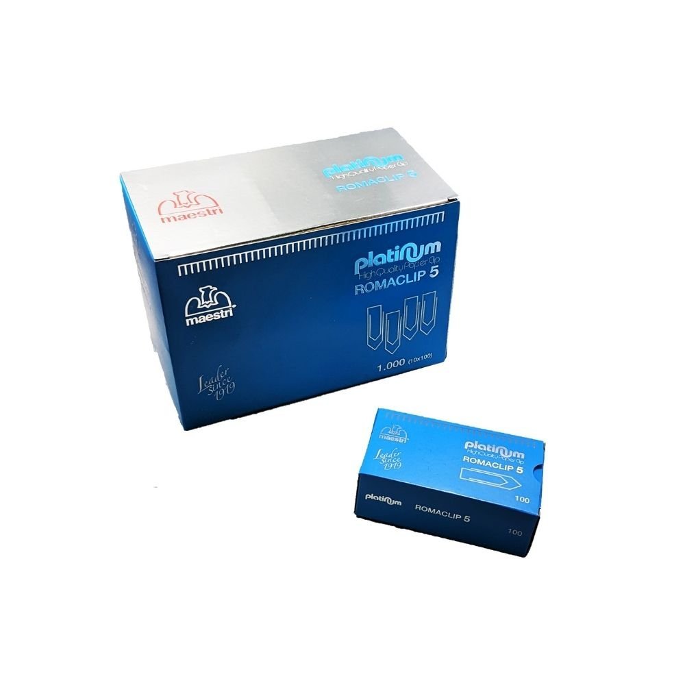 MAESTRI ΣΥΝΔΕΤΗΡΕΣ PLATINUM ROMACLIP Νo5 4.9cm
